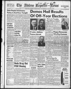 The Abilene Reporter-News (Abilene, Tex.), Vol. 73, No. 141, Ed. 2 Wednesday, November 4, 1953