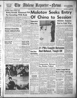 The Abilene Reporter-News (Abilene, Tex.), Vol. 73, No. 221, Ed. 2 Saturday, January 23, 1954
