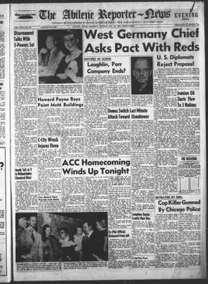 Primary view of object titled 'The Abilene Reporter-News (Abilene, Tex.), Vol. 74, No. 133, Ed. 2 Saturday, October 30, 1954'.
