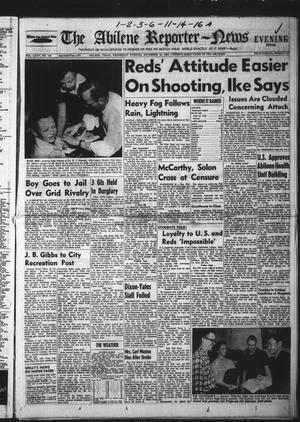 The Abilene Reporter-News (Abilene, Tex.), Vol. 74, No. 144, Ed. 2 Wednesday, November 10, 1954