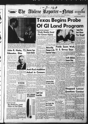 Primary view of object titled 'The Abilene Reporter-News (Abilene, Tex.), Vol. 74, No. 152, Ed. 2 Thursday, November 18, 1954'.