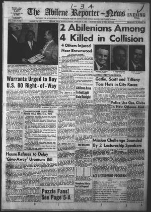 The Abilene Reporter-News (Abilene, Tex.), Vol. 74, No. 246, Ed. 2 Monday, February 21, 1955