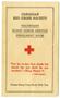 Thumbnail image of item number 1 in: '[Voluntary Blood Donor Service Enrollment Book]'.