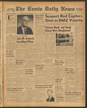 The Ennis Daily News (Ennis, Tex.), Vol. 76, No. 144, Ed. 1 Monday, June 17, 1968