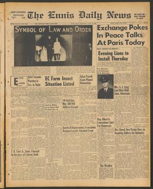 The Ennis Daily News (Ennis, Tex.), Vol. 76, No. 146, Ed. 1 Wednesday, June 19, 1968