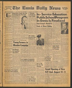 The Ennis Daily News (Ennis, Tex.), Vol. 76, No. 163, Ed. 1 Wednesday, July 10, 1968