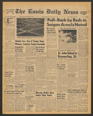 Primary view of object titled 'The Ennis Daily News (Ennis, Tex.), Vol. 76, No. 167, Ed. 1 Monday, July 15, 1968'.