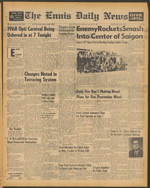 The Ennis Daily News (Ennis, Tex.), Vol. 76, No. 200, Ed. 1 Thursday, August 22, 1968
