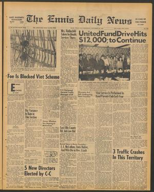 The Ennis Daily News (Ennis, Tex.), Vol. 76, No. 228, Ed. 1 Wednesday, September 25, 1968
