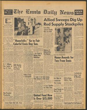 The Ennis Daily News (Ennis, Tex.), Vol. 76, No. 238, Ed. 1 Monday, October 7, 1968