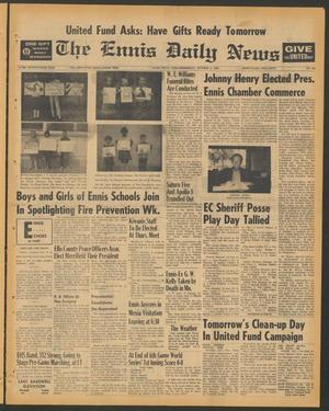 The Ennis Daily News (Ennis, Tex.), Vol. 76, No. 240, Ed. 1 Wednesday, October 9, 1968