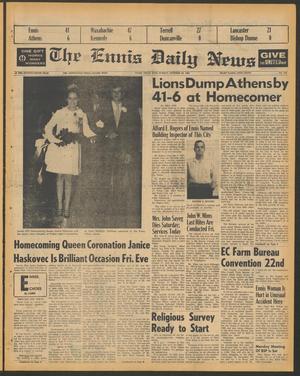 The Ennis Daily News (Ennis, Tex.), Vol. 76, No. 249, Ed. 1 Sunday, October 20, 1968