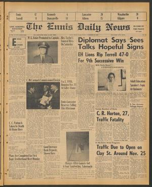 The Ennis Daily News (Ennis, Tex.), Vol. 76, No. 267, Ed. 1 Sunday, November 10, 1968