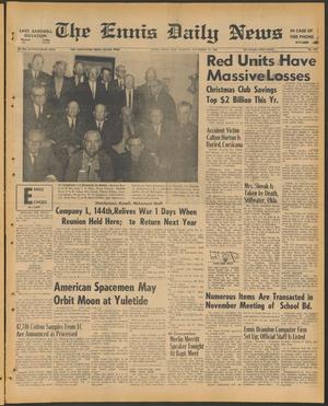 The Ennis Daily News (Ennis, Tex.), Vol. 76, No. 269, Ed. 1 Tuesday, November 12, 1968