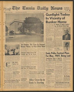 The Ennis Daily News (Ennis, Tex.), Vol. 76, No. 278, Ed. 1 Friday, November 22, 1968