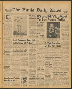 Primary view of object titled 'The Ennis Daily News (Ennis, Tex.), Vol. 76, No. 285, Ed. 1 Monday, December 2, 1968'.