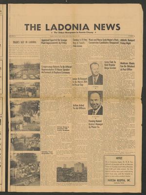 Primary view of object titled 'The Ladonia News (Ladonia, Tex.), Vol. 85, No. 40, Ed. 1 Friday, March 18, 1966'.