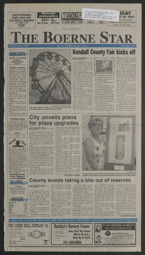 Primary view of object titled 'The Boerne Star (Boerne, Tex.), Vol. 97, No. 69, Ed. 1 Friday, August 30, 2002'.