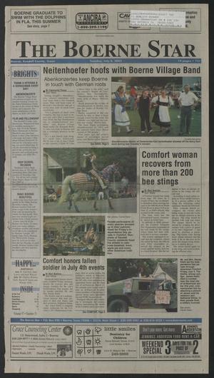 Primary view of object titled 'The Boerne Star (Boerne, Tex.), Vol. 97, No. 53, Ed. 1 Tuesday, July 8, 2003'.