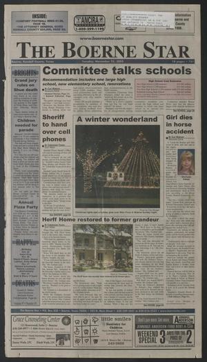 The Boerne Star (Boerne, Tex.), Vol. 97, No. 95, Ed. 1 Tuesday, November 25, 2003