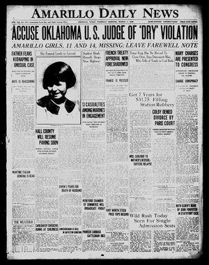 Amarillo Daily News (Amarillo, Tex.), Vol. 19, No. 116, Ed. 1 Thursday, March 1, 1928