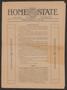 Newspaper: Home and State (Dallas, Tex.), Vol. 15, No. 51, Ed. 1 Saturday, July …