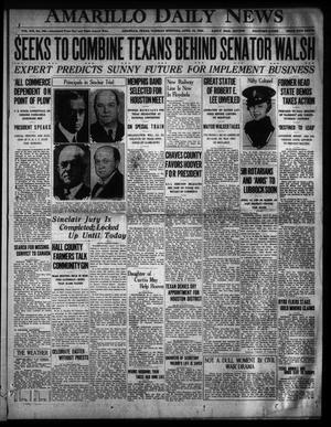 Amarillo Daily News (Amarillo, Tex.), Vol. 19, No. 156, Ed. 1 Tuesday, April 10, 1928