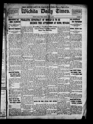 Wichita Daily Times. (Wichita Falls, Tex.), Vol. 4, No. 44, Ed. 1 Monday, July 4, 1910