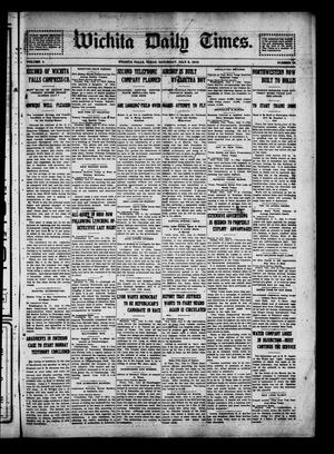 Wichita Daily Times. (Wichita Falls, Tex.), Vol. 4, No. 49, Ed. 1 Saturday, July 9, 1910