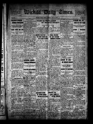 Primary view of object titled 'Wichita Daily Times. (Wichita Falls, Tex.), Vol. 4, No. 57, Ed. 1 Tuesday, July 19, 1910'.