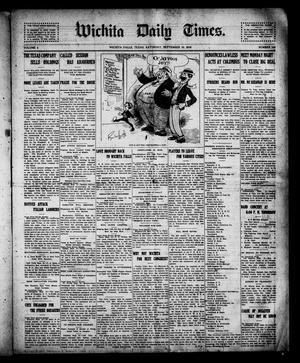 Wichita Daily Times. (Wichita Falls, Tex.), Vol. 4, No. 104, Ed. 1 Saturday, September 10, 1910