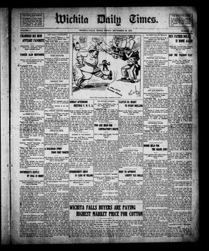 Wichita Daily Times. (Wichita Falls, Tex.), Vol. 4, No. 121, Ed. 1 Friday, September 30, 1910