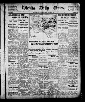 Wichita Daily Times. (Wichita Falls, Tex.), Vol. 4, No. 128, Ed. 1 Saturday, October 8, 1910