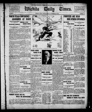 Wichita Daily Times. (Wichita Falls, Tex.), Vol. 4, No. 171, Ed. 1 Monday, November 28, 1910