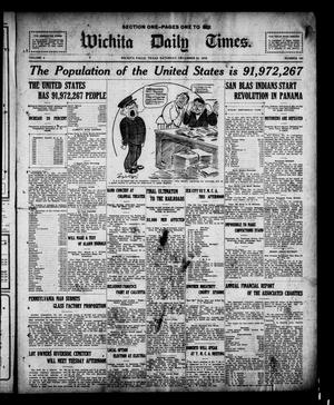 Wichita Daily Times. (Wichita Falls, Tex.), Vol. 4, No. 182, Ed. 1 Saturday, December 10, 1910