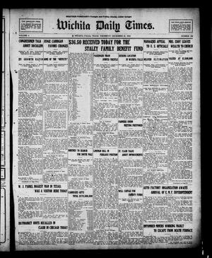Wichita Daily Times. (Wichita Falls, Tex.), Vol. 4, No. 186, Ed. 1 Thursday, December 15, 1910