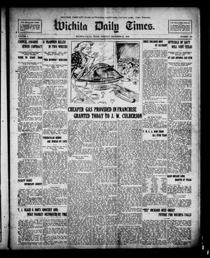 Wichita Daily Times. (Wichita Falls, Tex.), Vol. 4, No. 196, Ed. 1 Tuesday, December 27, 1910