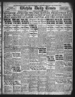 Primary view of object titled 'Wichita Daily Times (Wichita Falls, Tex.), Vol. 17, No. 21, Ed. 1 Sunday, June 3, 1923'.