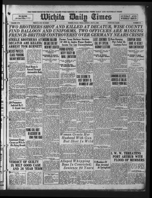 Wichita Daily Times (Wichita Falls, Tex.), Vol. 17, No. 55, Ed. 1 Sunday, July 8, 1923