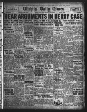 Wichita Daily Times (Wichita Falls, Tex.), Vol. 17, No. 58, Ed. 1 Wednesday, July 11, 1923