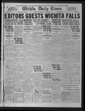 Wichita Daily Times (Wichita Falls, Tex.), Vol. 17, No. 95, Ed. 1 Friday, August 17, 1923