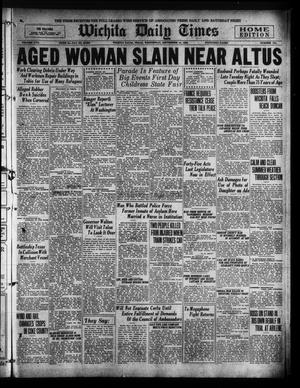 Wichita Daily Times (Wichita Falls, Tex.), Vol. 17, No. 121, Ed. 1 Wednesday, September 12, 1923