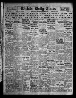 Wichita Daily Times (Wichita Falls, Tex.), Vol. 17, No. 160, Ed. 1 Sunday, October 21, 1923