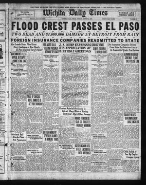 Wichita Daily Times (Wichita Falls, Tex.), Vol. 19, No. 81, Ed. 1 Sunday, August 2, 1925