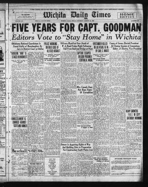 Wichita Daily Times (Wichita Falls, Tex.), Vol. 19, No. 101, Ed. 1 Saturday, August 22, 1925