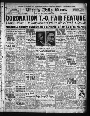 Wichita Daily Times (Wichita Falls, Tex.), Vol. 19, No. 144, Ed. 1 Sunday, October 4, 1925