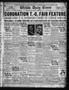 Primary view of Wichita Daily Times (Wichita Falls, Tex.), Vol. 19, No. 144, Ed. 1 Sunday, October 4, 1925