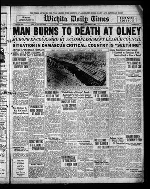 Wichita Daily Times (Wichita Falls, Tex.), Vol. 19, No. 171, Ed. 1 Saturday, October 31, 1925