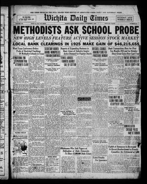 Wichita Daily Times (Wichita Falls, Tex.), Vol. 19, No. 172, Ed. 1 Sunday, November 1, 1925