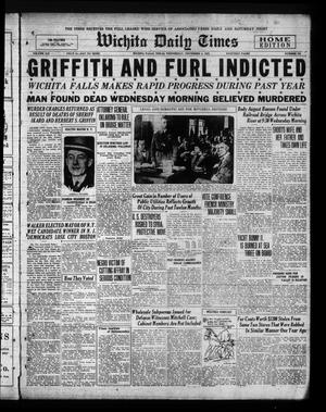 Wichita Daily Times (Wichita Falls, Tex.), Vol. 19, No. 175, Ed. 1 Wednesday, November 4, 1925